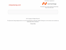 Tablet Screenshot of indopokerqq.com